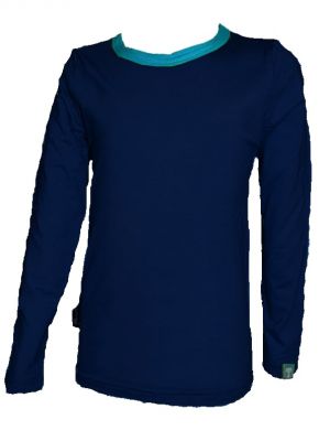 Бамбукова тениска Kukadloo синьо