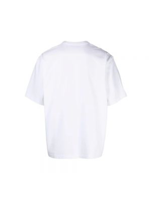 Camiseta con estampado Studio Nicholson blanco