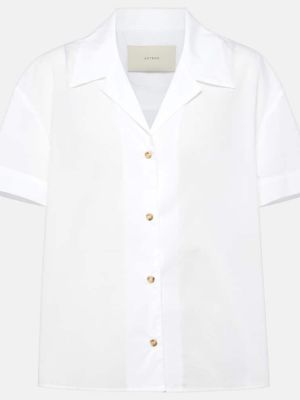 Camicia di cotone Asceno bianco
