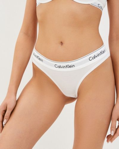 Стринги Calvin Klein Underwear белые