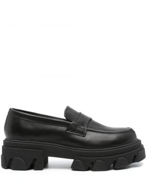 Pantofi loafer din piele Alohas negru