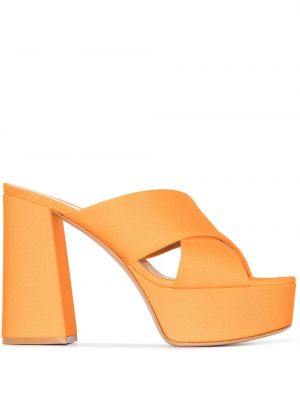 Sandály Gianvito Rossi, oranžová