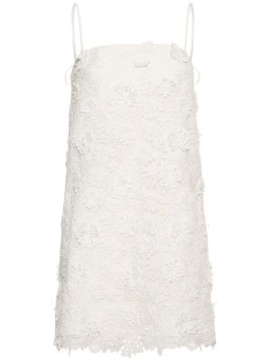 Csipkés virágos mini ruha Zimmermann