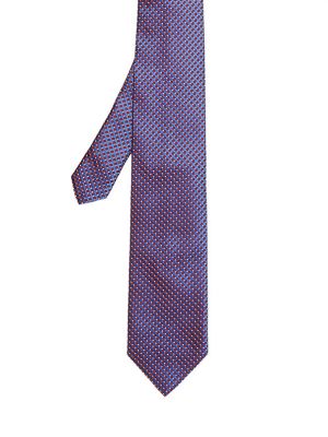 Шелковый галстук Eton красный