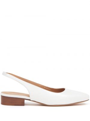 Slingback pumps mit absatz Maison Margiela weiß