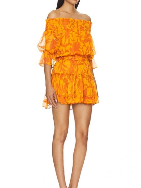 Mini robe Misa Los Angeles orange