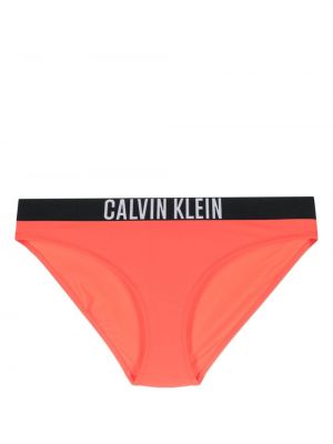 Bikini a righe Calvin Klein rosso