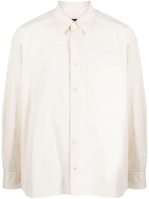 Памучна риза Studio Tomboy бяло