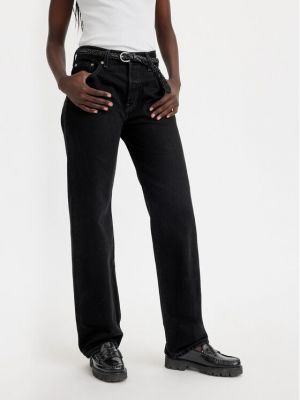 Jeans boyfriend large Levi's noir