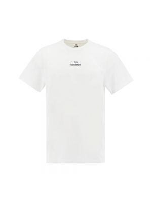 Koszulka z nadrukiem Parajumpers biała
