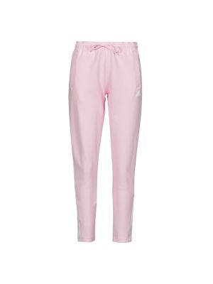Pantaloni sport slim fit Adidas roz