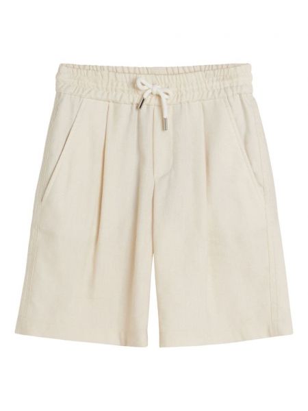 Laskostetut shortsit tytöille Brunello Cucinelli Kids