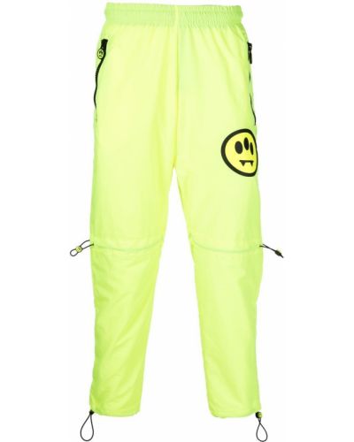 Pantalon de joggings à imprimé Barrow jaune