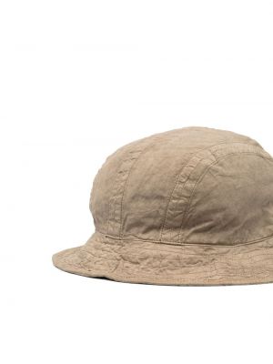 Haftowany kapelusz bawełniany C.p. Company khaki