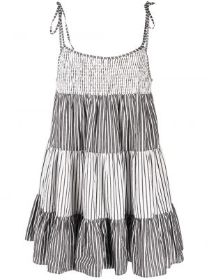 Pruhované bavlněné vzorované šaty Solid & Striped