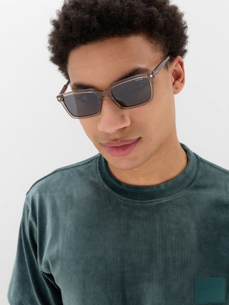 Okulary przeciwsłoneczne Polaroid beżowe