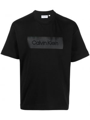 T-shirt Calvin Klein svart