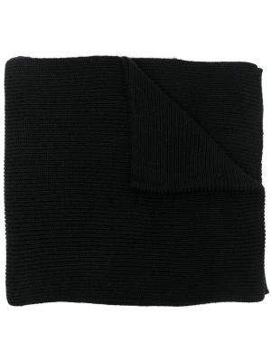 Echarpe brodée en tricot Polo Ralph Lauren noir
