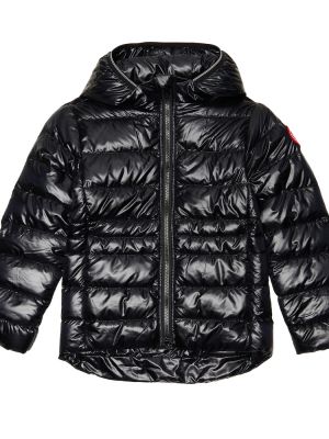 Dunjakke for jenter Canada Goose Kids svart