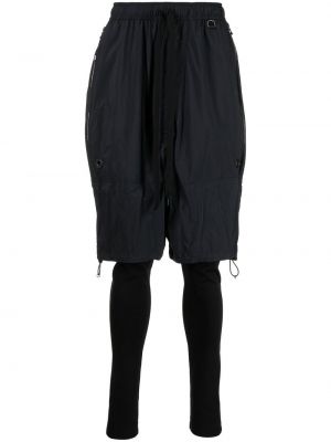 Černé rovné kalhoty Niløs