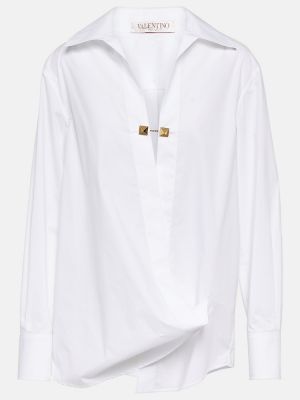 Medvilninė marškiniai Valentino balta