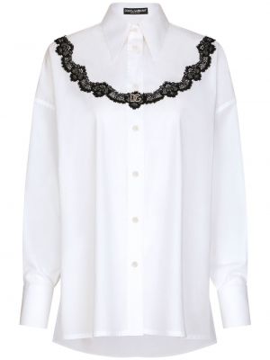 Nėriniuota marškiniai Dolce & Gabbana