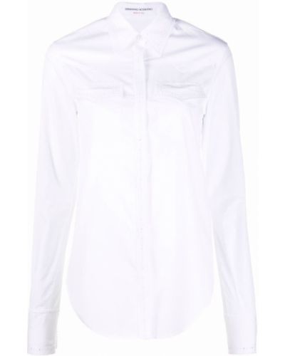 Camisa con bordado Ermanno Scervino blanco