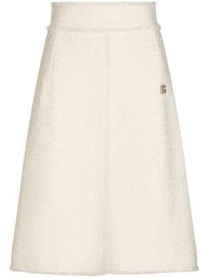 Suknja Dolce & Gabbana bijela