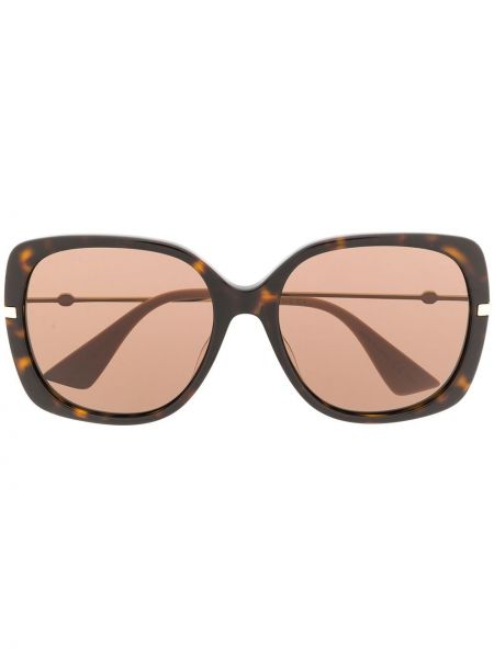 Overdimensjonert briller Gucci Eyewear brun