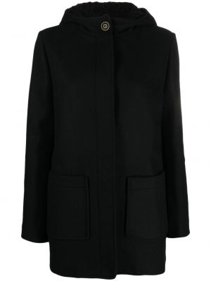 Γυναικεία παλτό με κουκούλα Claudie Pierlot μαύρο