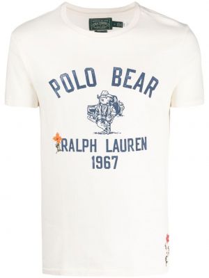 T-shirt med broderi Polo Ralph Lauren