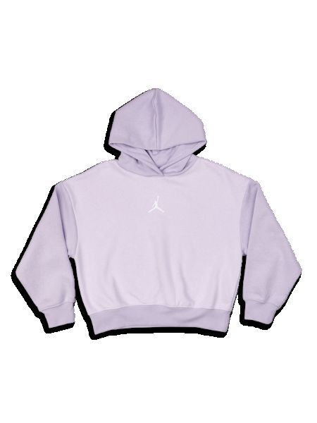 Hoodie en polaire en coton Jordan violet