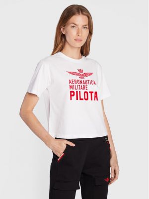 T-shirt Aeronautica Militare bianco