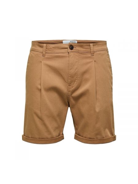 Bermuda kratke hlače Selected smeđa