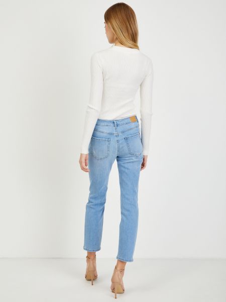 Priliehavé priliehavé džínsy s rovným strihom Orsay