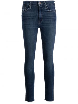 Skinny jeans Mother blau