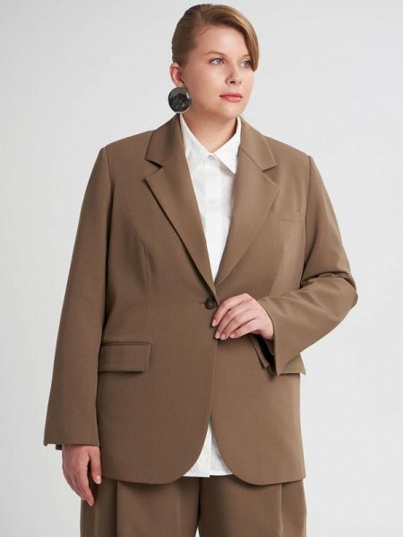 Пиджак W&b коричневый