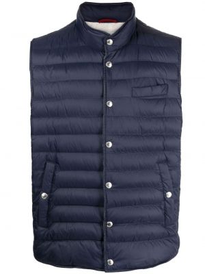 Weste Brunello Cucinelli blau