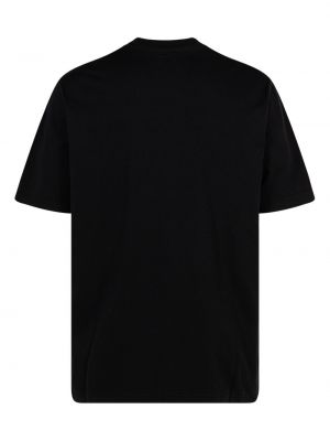 Bavlněné tričko Supreme černé