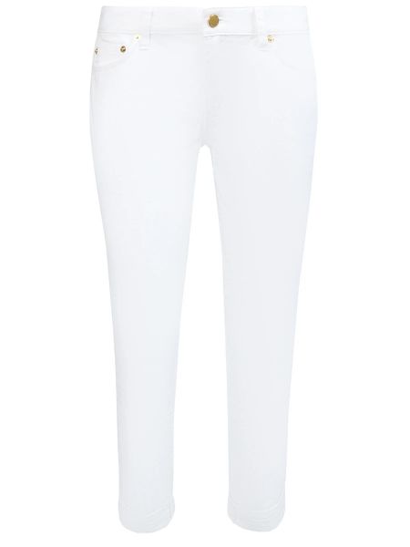 Белые прямые джинсы Michael Michael Kors