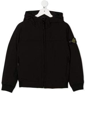 Jacka för tjejer Stone Island Junior svart