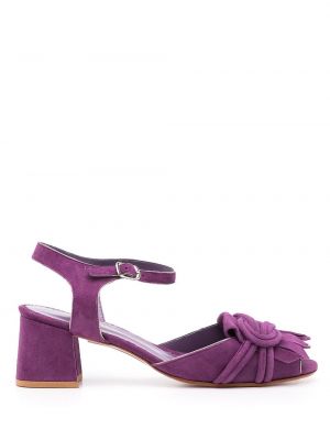 Semišové sandále Sarah Chofakian fialová