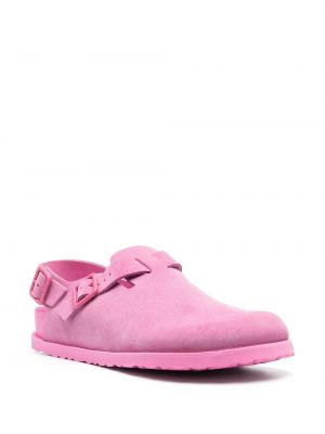 Leder sandale Birkenstock pink
