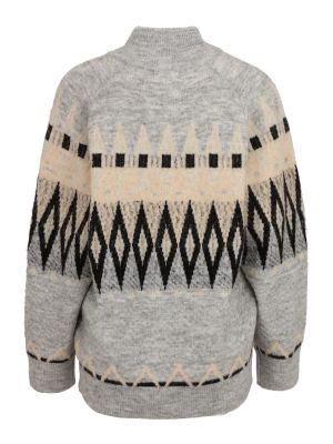Меланжов пуловер Object Tall