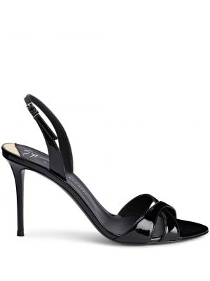 Slingback nauhalliset sandaalit Giuseppe Zanotti musta