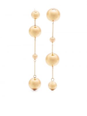 Boucles d'oreilles avec perles à boucle Cult Gaia doré