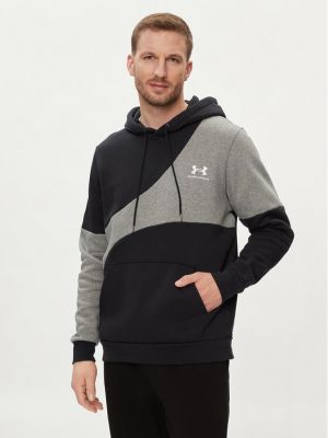Relaxed fit džemperis Under Armour juoda