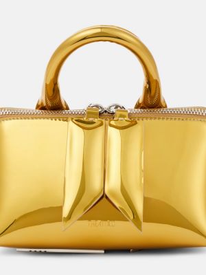 Nákupná taška The Attico zlatá
