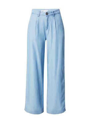 Широки панталони тип „марлен“ Jdy синьо