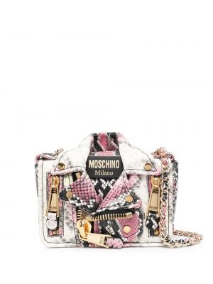 Crossbody väska Moschino rosa